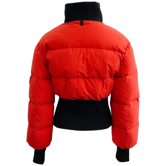 Rudsak Orange Cropped Ady Puffer Jacket - Picture 4 of 6